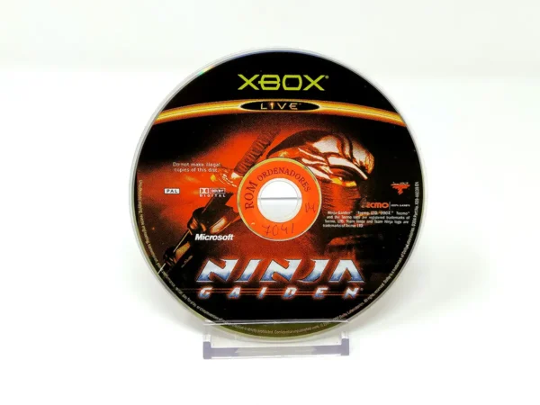 Ninja Gaiden (EUR) (Disco) para XBOX, edición PAL EUR, de segunda mano