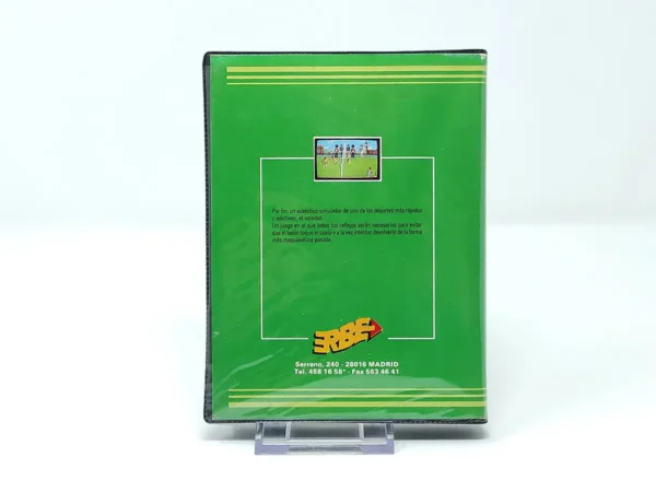 Parte trasera de Beach Volley (ESP) para Sinclair ZX Spectrum, edición PAL España