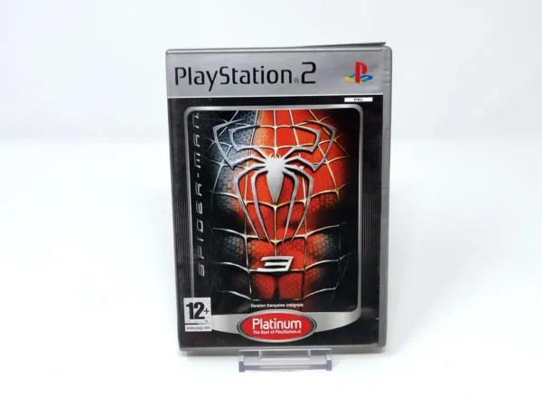 Portada de Spider-Man 3 (FRA) (Platinum) para PlayStation 2, edición PAL Francia, de segunda mano