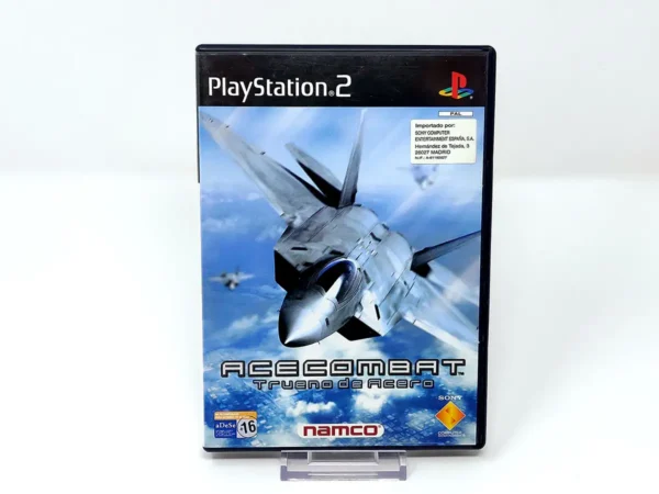 Portada de Ace Combat: Trueno de Acero (ESP) para PlayStation 2, edición PAL España, de segunda mano