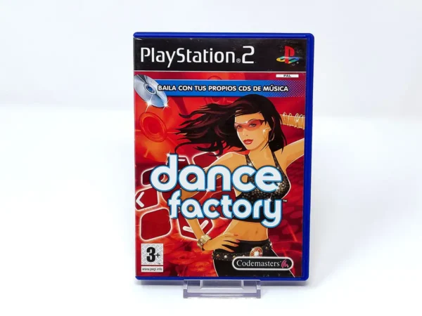 Portada de Dance Factory (ESP) para PlayStation 2, edición PAL España, de segunda mano