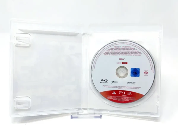 Interior del juego MAG (ESP) (Promo) para PlayStation 3 con disco y manual