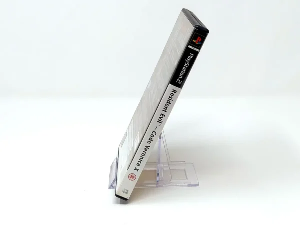 Lateral de la caja de Resident Evil: Code - Veronica X (ESP) para PlayStation 2