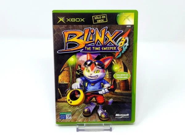 Portada de Blinx: The Time Sweeper (ESP) (Rebajado) para XBOX, edición PAL España, de segunda mano
