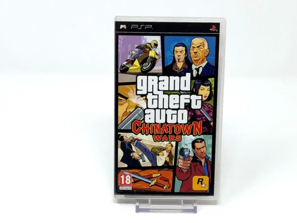 Portada de Grand Theft Auto: Chinatown Wars (ESP) (Con Mapa) para PSP, edición PAL España, de segunda mano