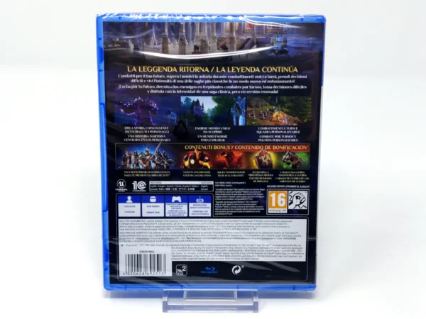 Parte trasera de King's Bounty II (Day One Edition) (ESP) (Precintado) para PlayStation 4, edición PAL España