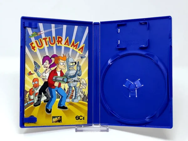 Futurama (Carátula + Manual) (ESP) para PlayStation 2, edición PAL España, de segunda mano