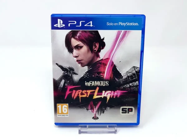 Portada de inFAMOUS: First Light (ESP) para PlayStation 4, edición PAL España, de segunda mano