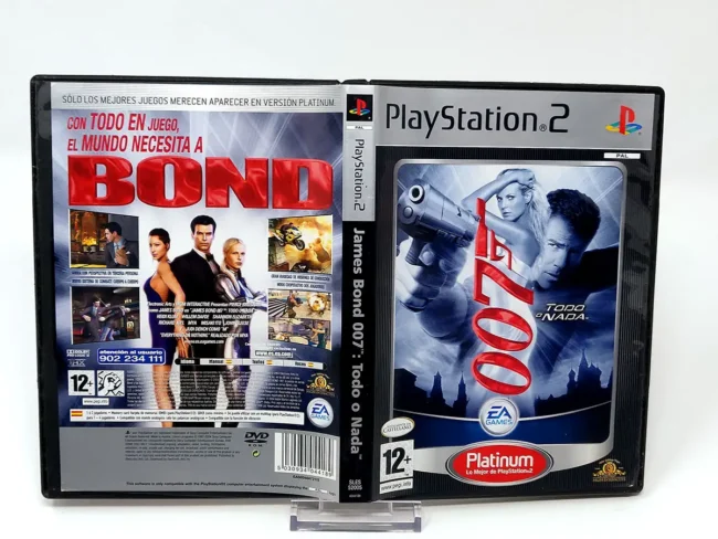 James Bond 007: Todo o Nada (ESP) (Platinum) (Carátula)