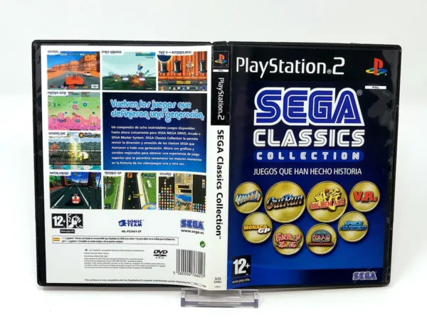 Sega Classics Collection (ESP) (Carátula) para PlayStation 2, edición PAL España, de segunda mano