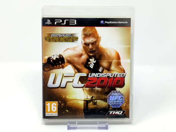 Portada de UFC Undisputed 2010 (FRA) para PlayStation 3, edición PAL Francia, de segunda mano
