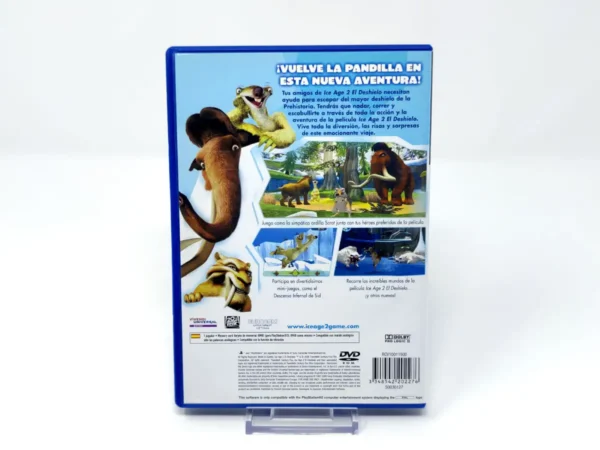 Parte trasera de Ice Age 2: El Deshielo (ESP) (Rebajado) para PlayStation 2, edición PAL España