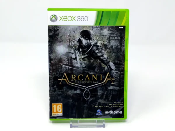 Portada de Arcania: The Complete Tale (ESP) para XBOX 360, edición PAL España, de segunda mano