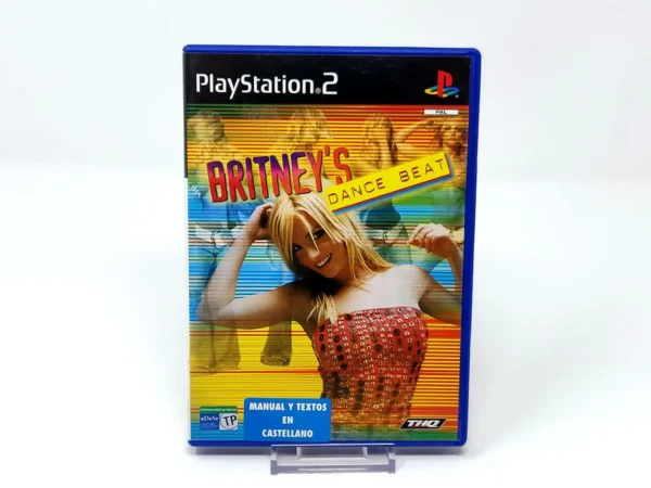 Portada de Britney's Dance Beat (ESP) para PlayStation 2, edición PAL España, de segunda mano