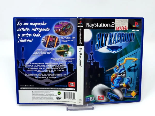 Sly Raccoon (ESP) (Carátula) (Rebajado) para PlayStation 2, edición PAL España, de segunda mano