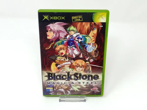 Portada de Black Stone: Magic & Steel (ESP) para XBOX, edición PAL España, de segunda mano