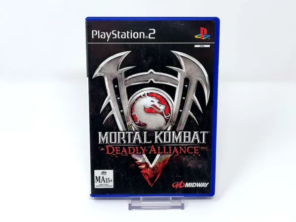 Portada de Mortal Kombat: Deadly Alliance (ESP) para PlayStation 2, edición PAL España, de segunda mano