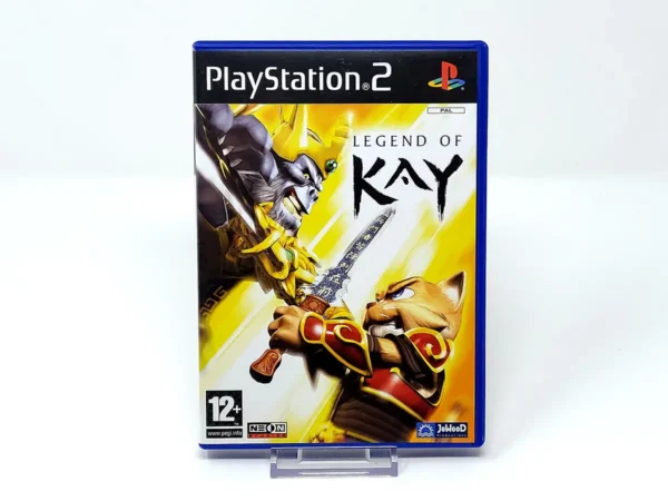 Portada de Legend of Kay (ESP) para PlayStation 2, edición PAL España, de segunda mano