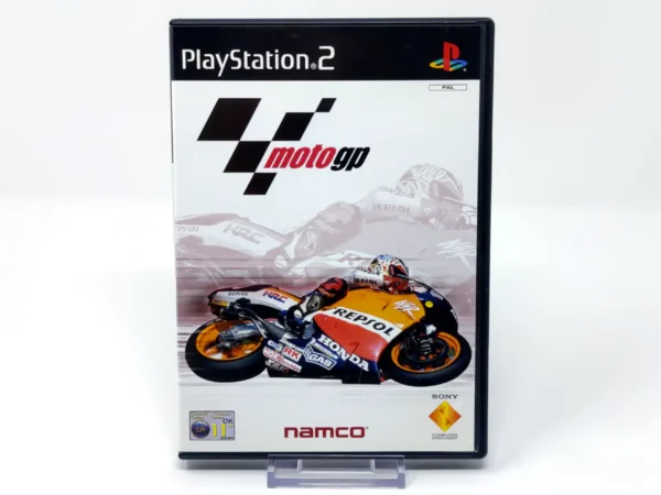 Portada de MotoGP (ESP) (Rebajado) para PlayStation 2, edición PAL España, de segunda mano