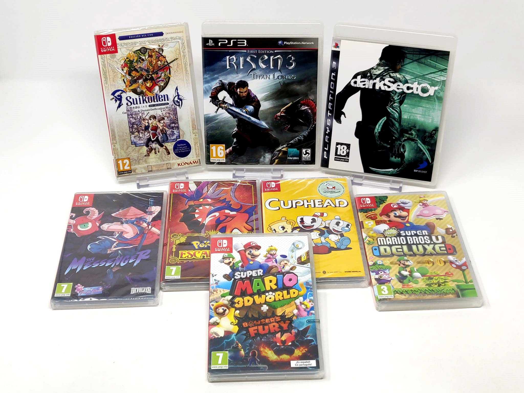 Portada de Lote Videojuegos (REF:5125010) para PlayStation 3, edición PAL España, de segunda mano