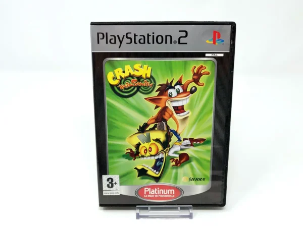 Portada de Crash Twinsanity (ESP) (Platinum) (Rebajado) para PlayStation 2, edición PAL España, de segunda mano