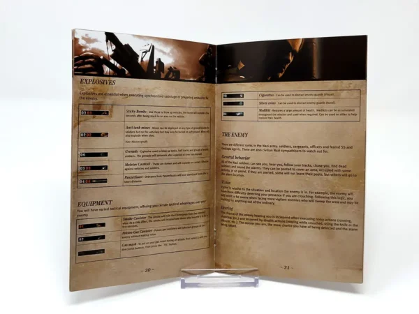 Commandos: Strike Force (UK) (Manual) para PlayStation 2, edición PAL UK, de segunda mano