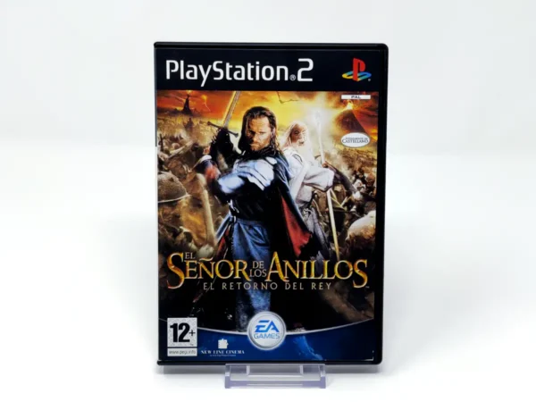 Portada de El Señor de los Anillos: El Retorno del Rey (ESP) (Rebajado) para PlayStation 2, edición PAL España, de segunda mano