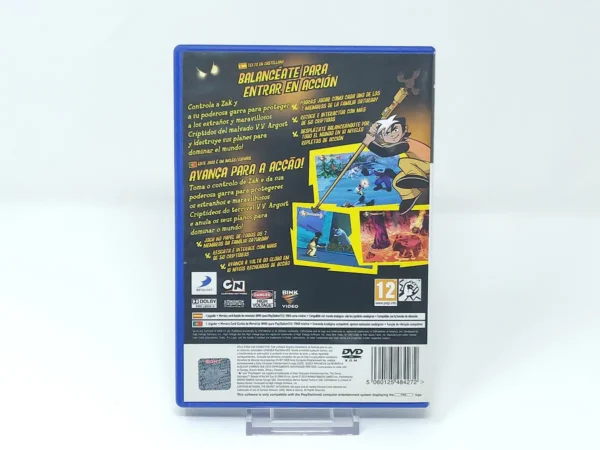 Interior del juego The Secret Saturdays: Beasts of the 5th Sun (ESP) (Rebajado) para PlayStation 2 con disco y manual