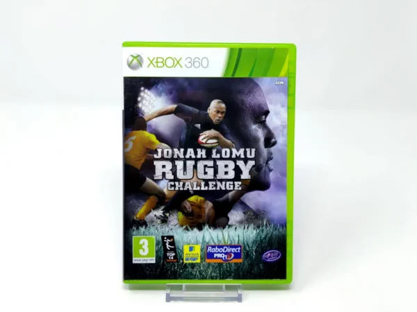 Portada de Jonah Lomu Rugby Challenge (UK) para XBOX 360, edición PAL UK, de segunda mano