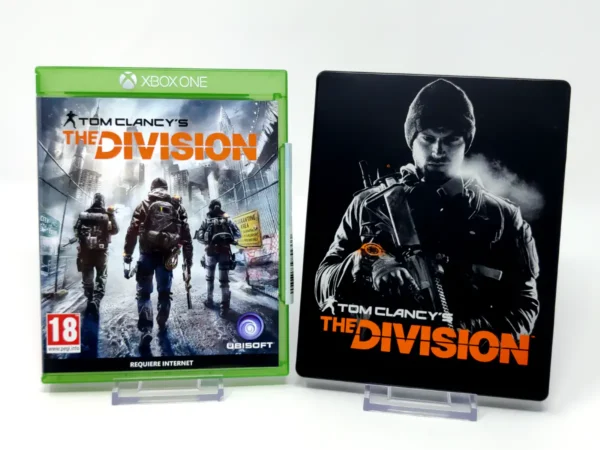 Portada de Tom Clancy's The Division (ESP) (Steelbook) para XBOX One / Series X/S, edición PAL España, de segunda mano