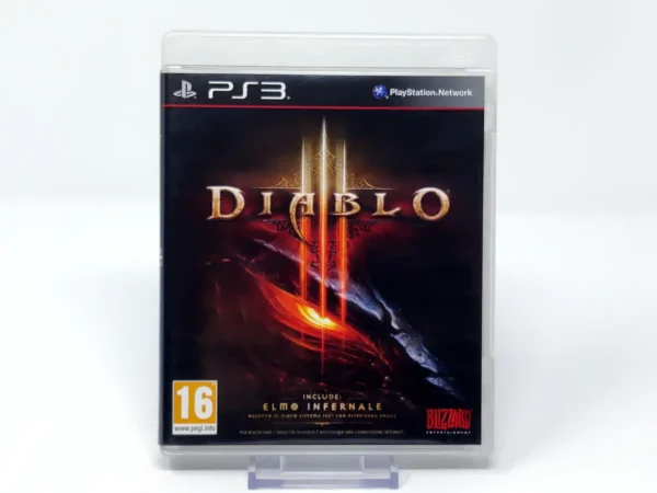 Portada de Diablo III (ITA) para PlayStation 3, edición PAL Italia, de segunda mano