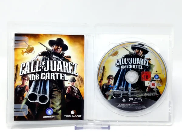 Interior del juego Call of Juarez: The Cartel (ESP) (Rebajado) para PlayStation 3 con disco y manual
