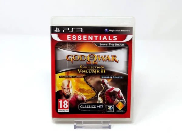 Portada de God of War Collection: Volume II (ESP) (Essentials) para PlayStation 3, edición PAL España, de segunda mano