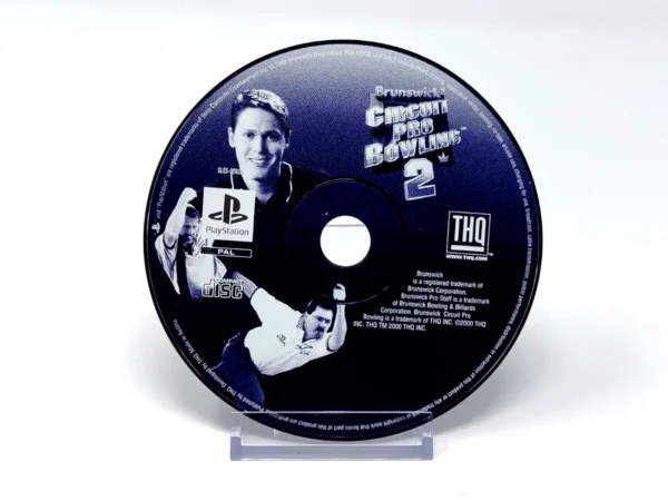 Brunswick Circuit Pro Bowling 2 (ESP) (Disco) para PlayStation 1, edición PAL España, de segunda mano