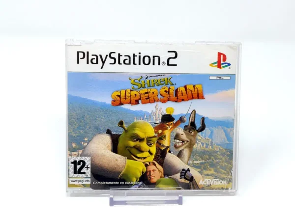 Portada de DreamWorks Shrek: SuperSlam (ESP) (Promo) para PlayStation 2, edición PAL España, de segunda mano