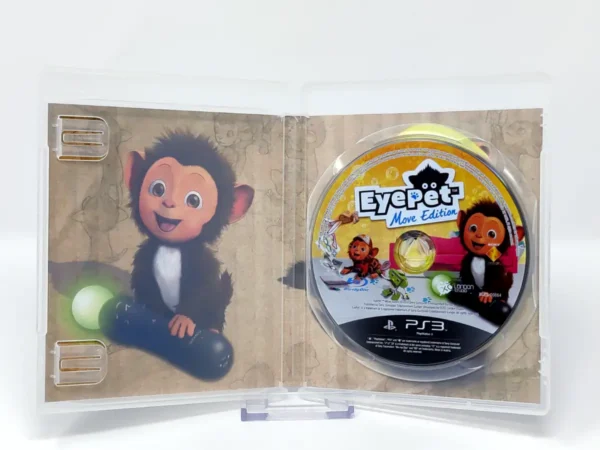 Interior del juego EyePet: Move Edition (ESP) (Rebajado) para PlayStation 3 con disco y manual