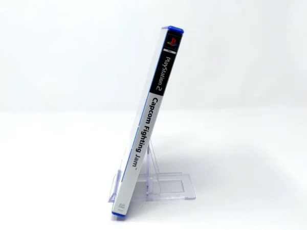 Lateral de la caja de Capcom Fighting Jam (ESP) para PlayStation 2