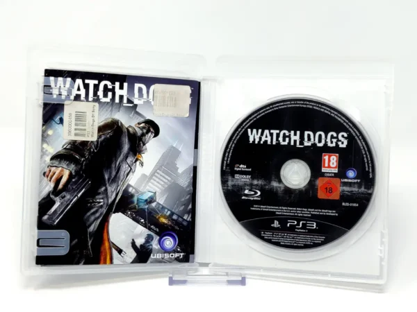Interior del juego Watch_Dogs (ESP) (Rebajado) para PlayStation 3 con disco y manual