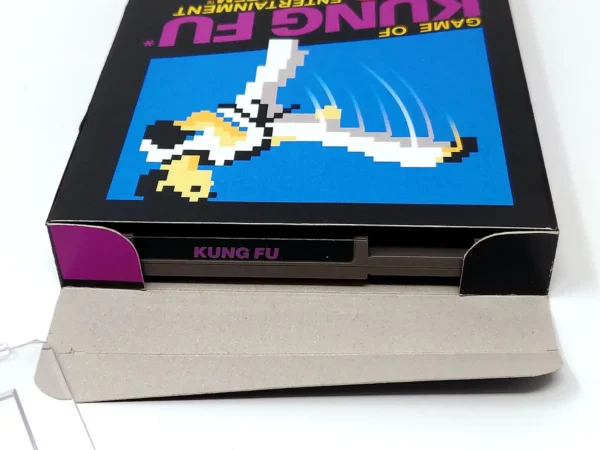 Detalle de Kung Fu (USA) (Cartucho + Caja repro) para NES