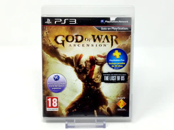 Portada de God of War: Ascension (ESP) (Rebajado) para PlayStation 3, edición PAL España, de segunda mano
