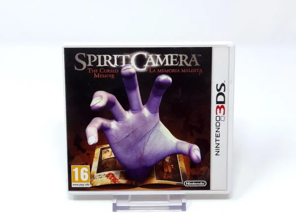 Portada de Spirit Camera: La Memoria Maldita (ESP) para Nintendo 3DS, edición PAL España, de segunda mano
