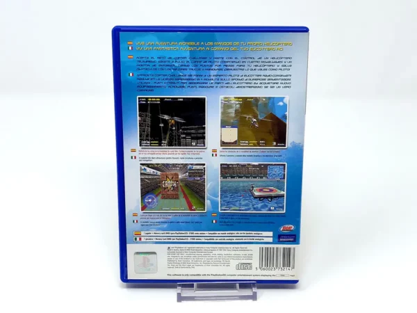 Parte trasera de R/C Sports Copter Challenge (ESP) para PlayStation 2, edición PAL España
