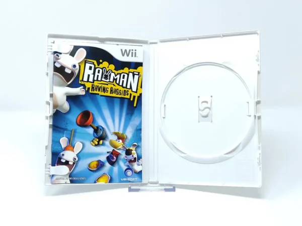 Rayman: Raving Rabbids (ESP) (Rebajado) para Nintendo Wii, edición PAL España, de segunda mano
