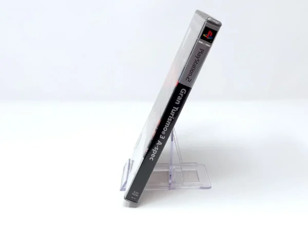 Lateral de la caja de Gran Turismo 3: A-Spec (ESP) (Platinum) para PlayStation 2