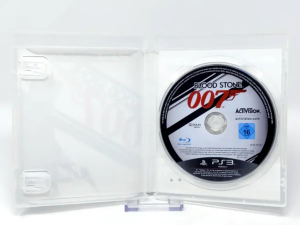 Interior del juego 007: Blood Stone (ESP) (Rebajado) para PlayStation 3 con disco y manual