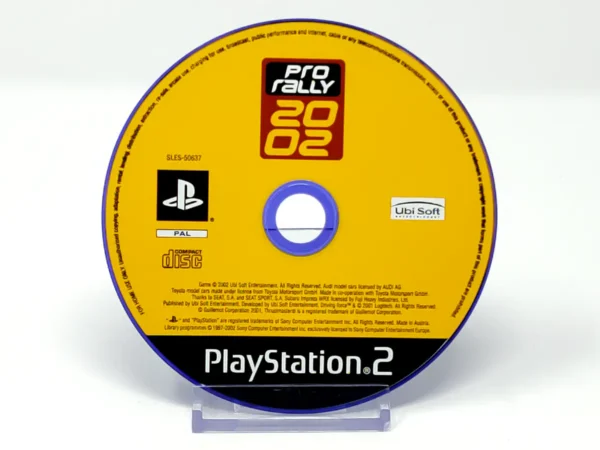 Pro Rally 2002 (ESP) (Disco) para PlayStation 2, edición PAL España, de segunda mano