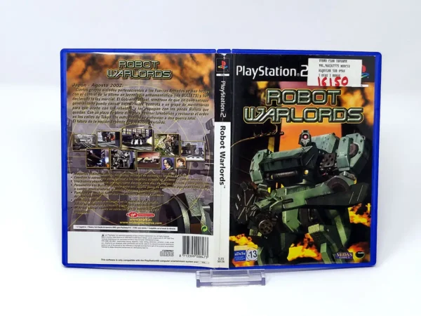Portada de Robot Warlords (ESP) (Carátula) para PlayStation 2, edición PAL España, de segunda mano