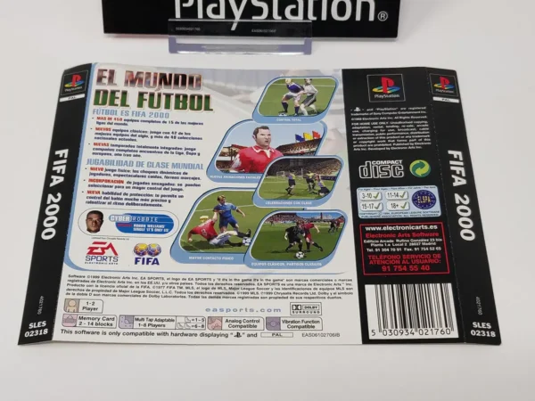 FIFA 2000 (ESP) (Carátula) para PlayStation 1, de segunda mano