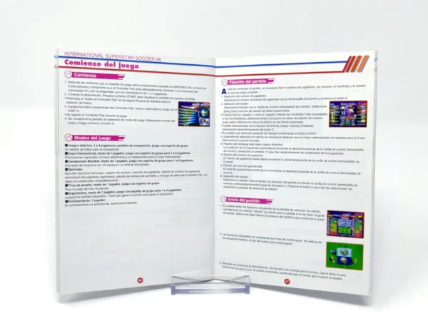 Detalle de International Superstar Soccer '98 (ESP) para Nintendo 64 (imagen 8)
