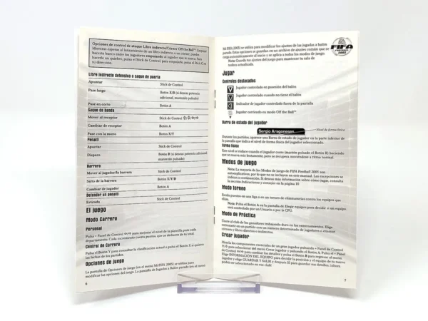 FIFA Football 2005 (ESP) (Manual) para Nintendo GameCube, edición PAL España, de segunda mano